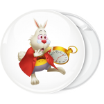 Κονκάρδα White Rabbit clock Αλίκη στη χώρα των θαυμάτων