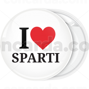 Σουβενίρ κονκάρδα I Love Sparti