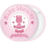 Κονκάρδα baby shower It is a girl ροζ