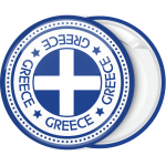 Κονκάρδα Ελληνική σημαία σταυρός Greece