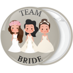 Κονκάρδα γάμου Team Bride the friends γκρι