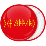 Rock κόκκινη κονκάρδα Def Leppard
