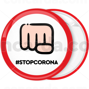 Κονκάρδα stop Corona γροθιά