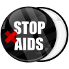 Κονκάρδα stop Aids μαύρη