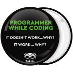 Κονκάρδα Programmer while coding Geek life
