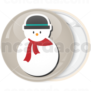 Κονκάρδα Χριστουγέννων cute snowman 
